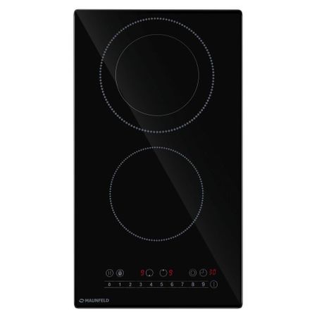 Варочная панель электрическая Maunfeld EVCE292SDPBK 2 конфорки черная