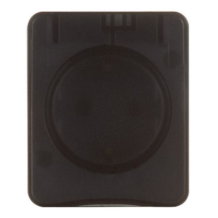 Розетка Systeme Electric AtlasDesign Profi54 накладная антрацит со шторками с крышкой (ATN544045)