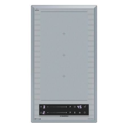 Варочная панель индукционная Maunfeld CVI292S2FMBL Lux Inverter 2 конфорки голубая