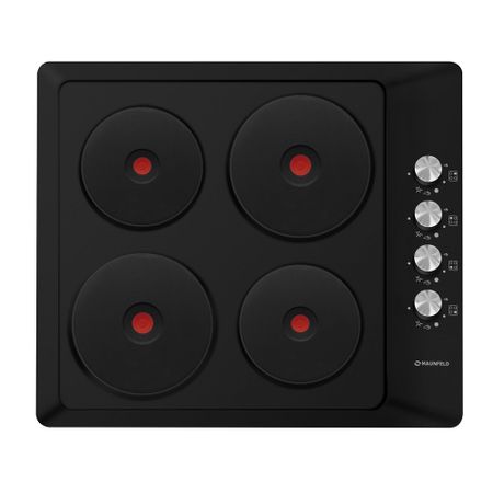 Варочная панель электрическая Maunfeld EEHE.64.4B 4 конфорки черная