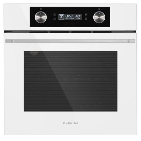 Духовой шкаф электрический встраиваемый Maunfeld AEOH60102W 595 мм белый (КА-00024901)