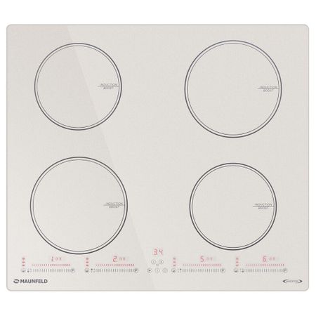 Варочная панель индукционная Maunfeld CVI594SBG Inverter 4 конфорки бежевая