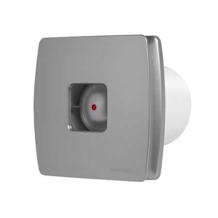 Вентилятор осевой Maunfeld MFX12TS с обратным клапаном 163х163 мм d120 мм сталь