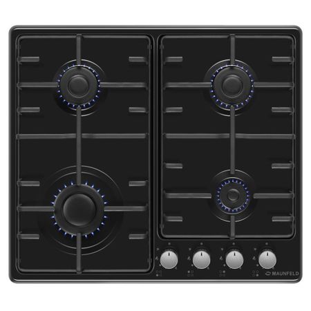 Варочная панель газовая Maunfeld EGHE.64.3STS-EB/G 4 конфорки черная в ю патенкова контроль за деятельностью акционерного общества правовое регулирование монография