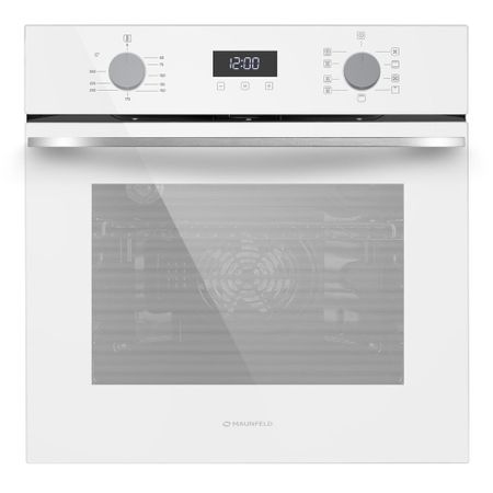 Духовой шкаф электрический встраиваемый Maunfeld EOEM7610W 595 мм белый (КА-00022699)