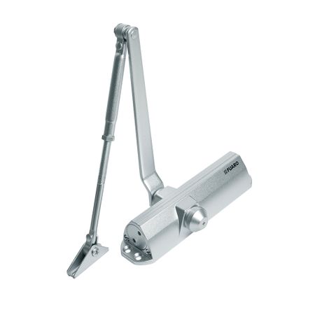 Доводчик дверной Fuaro DC20-4/TS-68 ФОП (20-85 кг) серый