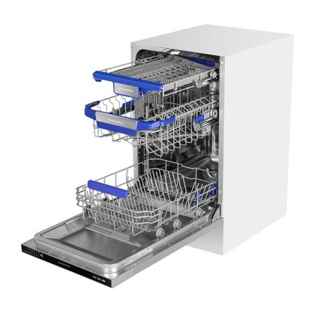 Посудомоечная машина встраиваемая Maunfeld MLP-083I Light Beam 45 см нержавеющая сталь (КА-00023488)