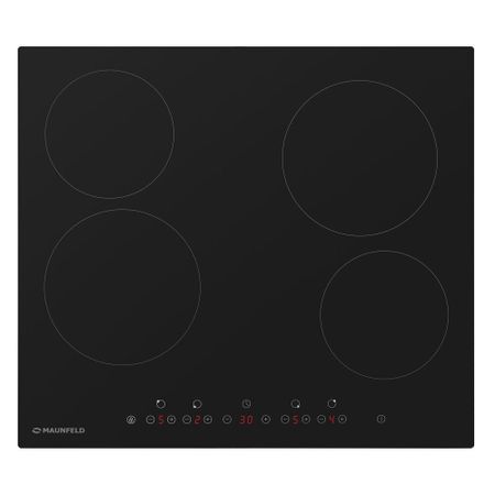 Варочная панель электрическая Maunfeld EVCE.594-BK 4 конфорки черная