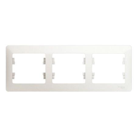 Рамка Systeme Electric Glossa пятиместная перламутр (GSL000605)