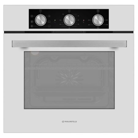 Духовой шкаф электрический встраиваемый Maunfeld AEOF6060W 595 мм белый (КА-00021361)