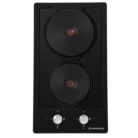 Варочная панель электрическая Maunfeld EEHE.32.4B 2 конфорки черная