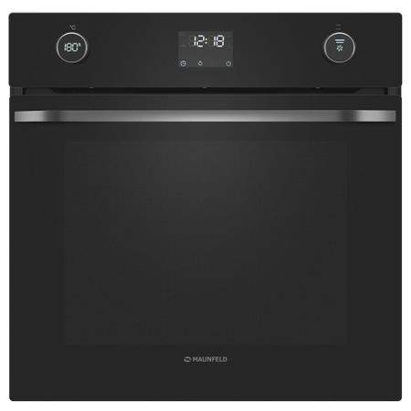 Духовой шкаф электрический встраиваемый Maunfeld EOEM7614B 595 мм черный furukawa 12 контактный стандартный женский и водонепроницаемый электрический проводной разъем автоматические разъемы