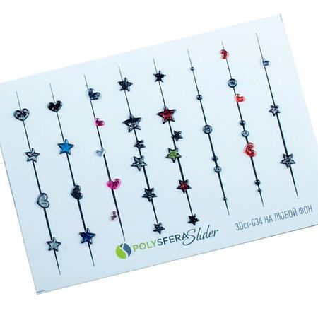 Слайдеры ПОЛИСФЕРА Слайдер дизайн для ногтей со стразами в стиле минимализм 034 курильницы htisok в греческом стиле