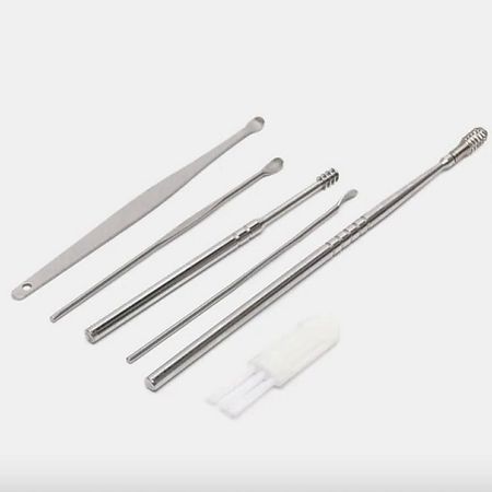 Инструмент для чистки ушей CHELAY Инструмент для чистки ушей ушные палочки удаление пробки и серы мимикаки xgkhut usb эндоскоп для ушей