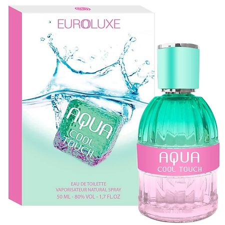 Туалетная вода EUROLUXE Туалетная вода Aqua Cool touch женский туалетная   женская euroluxe seduction olipia 50 мл