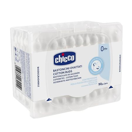Ватные палочки CHICCO Палочки ватные с ограничителем