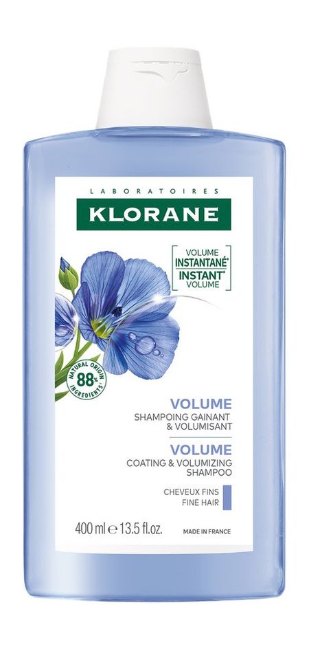 Klorane Volume Shampoo with Organic Flax styx krautergarten shampoo with organic caffeine