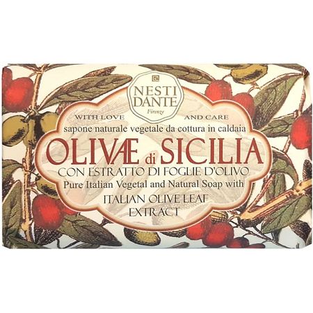 Мыло твердое NESTI DANTE Мыло Olivae di Sicilia мыло твердое nesti dante мыло emozioni in toscana garden in bloom