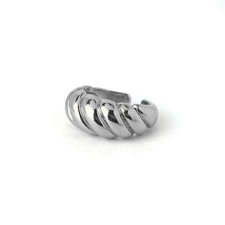 Кольцо VIAMORE Кольцо Croissant bold plain studio серьги croissant earrings silver