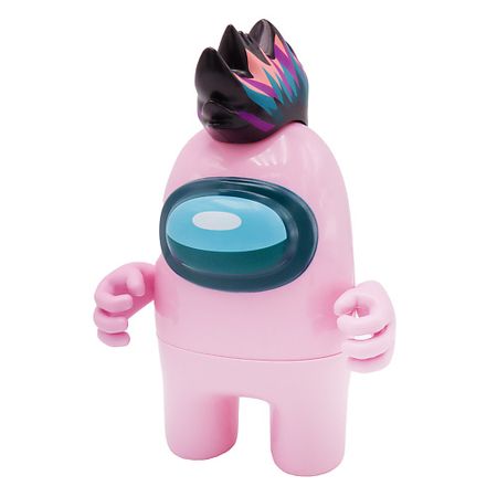 Набор детский AMONG US Фигурка Action 3 серия,в коробке с окном РОЗОВЫЙ+2 аксессуара рождественские подарочные коробки с окном fengrise