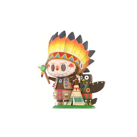 Мягкая игрушка POP MART Игрушка-сюрприз LABUBU Indian, 15 см напиток сильногазированный starbar tonic indian 1 л