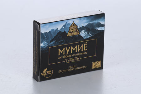 Мумие Родники Сибири натуральное очищенное, 0,2 г, 20 шт, таблетки тюркские народы сибири