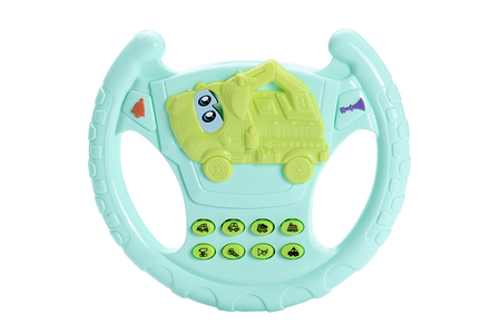 Руль музыкальный «Экскаватор», звуковые эффекты, МИКС