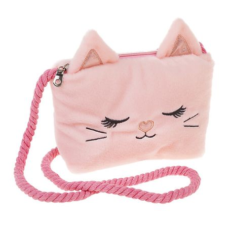 Мягкая игрушка FLUFFY FAMILY Сумочка детская плюшевая через плечо Кошечка maxgoods парчовая сумочка для украшений