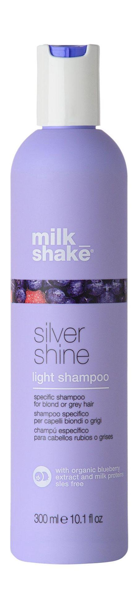 Milk Shake Silver Shine Light Shampoo полукруглые фиолетовые медные заклепки m1 5 m2 m2 5 m3 m4 m5 m6 m8