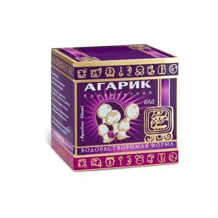 Агарик (agaricus blazei) № 30 водорастворимый экстракт в карт.упак Фунго-Ши