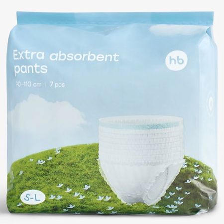 Вкладыши для бюста HAPPY BABY Послеродовые трусы, S-L тена подгузники трусы proskin pants normal m 10