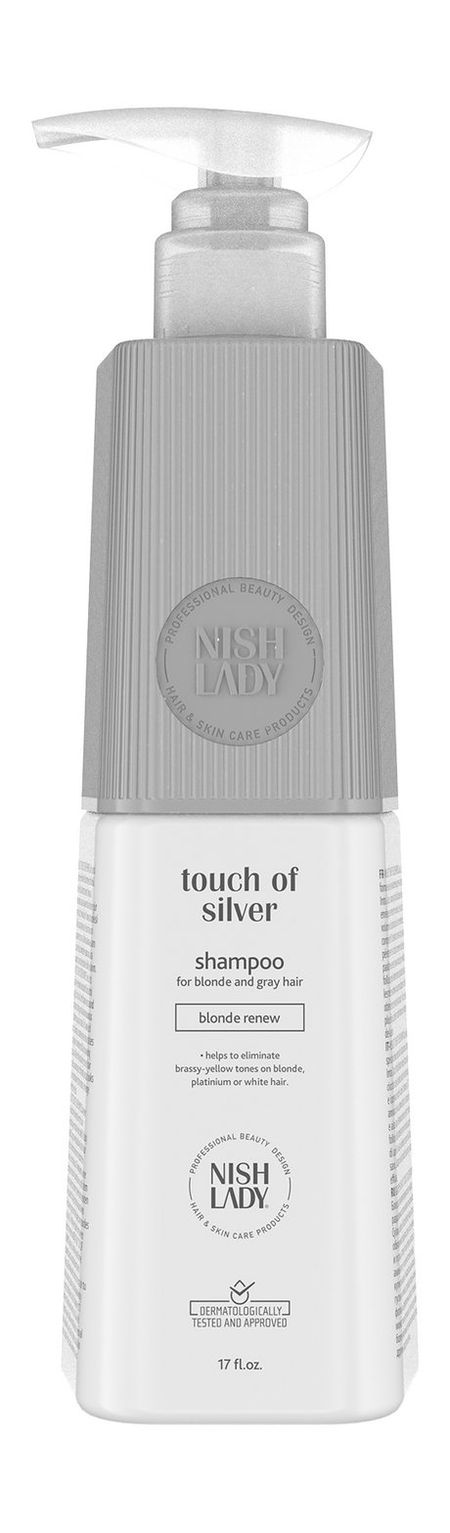 Nishlady Touch of Silver Shampoo полукруглые фиолетовые медные заклепки m1 5 m2 m2 5 m3 m4 m5 m6 m8