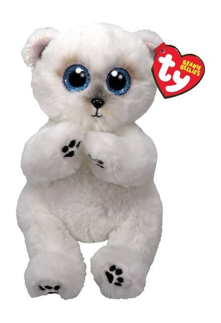 TY Виззи Белый мишка moonbiffy бумажное конфетти медвежонок 150 шт