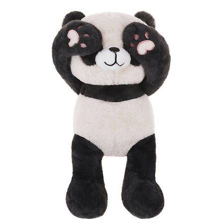 Мягкая игрушка FLUFFY FAMILY Мягкая плюшевая игрушка Панда Ку-ку, магниты в лапках магниты на холодильник испания plaza