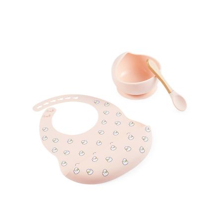 Нагрудник HAPPY BABY Нагрудный фартук силиконовый