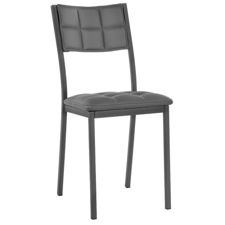 Стул Бекал темно-серый (469979) ежедневник недат а5 160л snake серый иск кожа интегр переплет обл кожа змеи ляссе