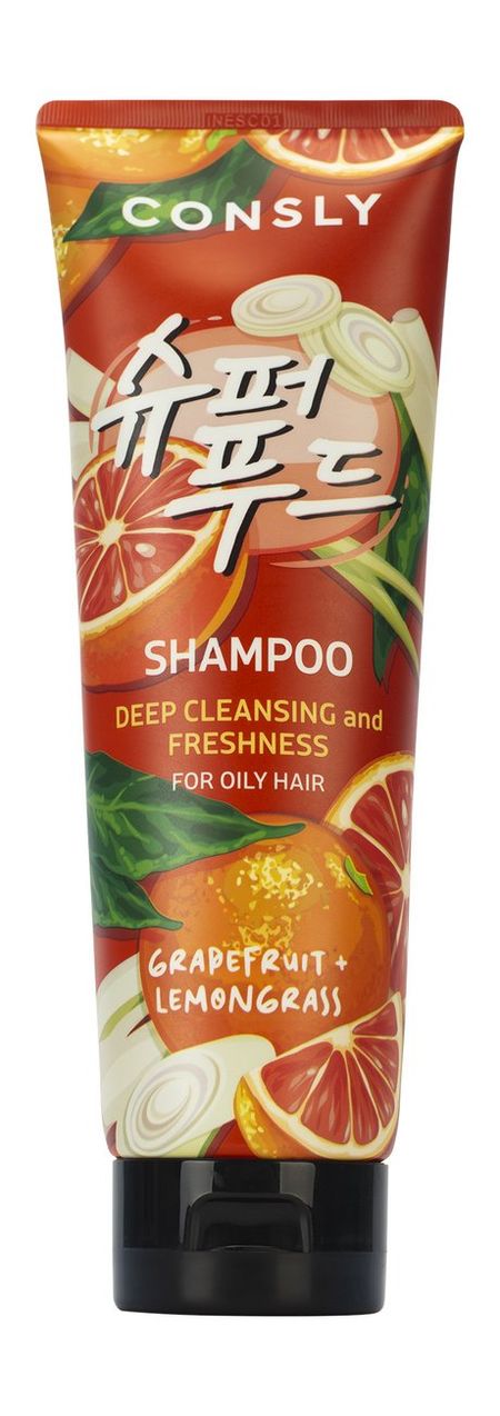 Consly Grapefruit + Lemongrass Deep Cleansing and Freshness Shampoo