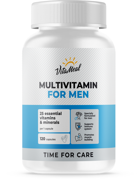 Мультивитамины мужские VitaMeal, 120 капсул