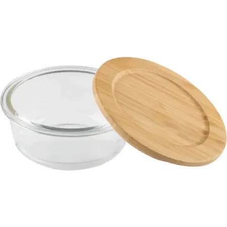 Контейнер Bambu 400 мл стекло прозрачный/коричневый moonbiffy прозрачный герметичный контейнер для кухни