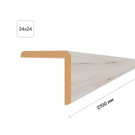 Угол МДФ универсальный Дуб сан-ремо белый 24x24x2700 мм ремо вакс капли ушные фл 10 мл