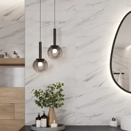 Плитка настенная Amore 30x60 см 1.44 м² матовая цвет белый