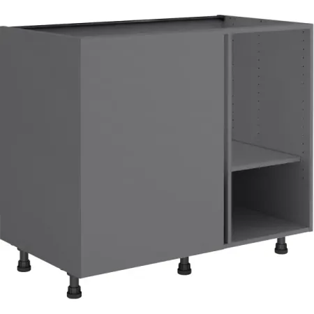 Каркас для напольного кухонного шкафа 100x77x56 см ДСП цвет серый применимо к yamaha mt07 mt 07 fz07 2012 2013 2015 2016 2017 мотоциклетная задняя боковая панель обтекателя