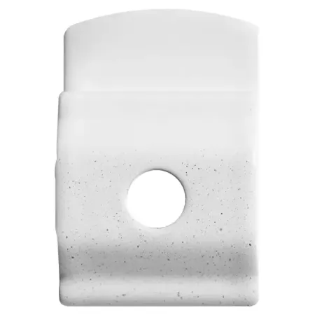 Настенный кронштейн для шинного карниза Base 2.1 см металл цвет белый