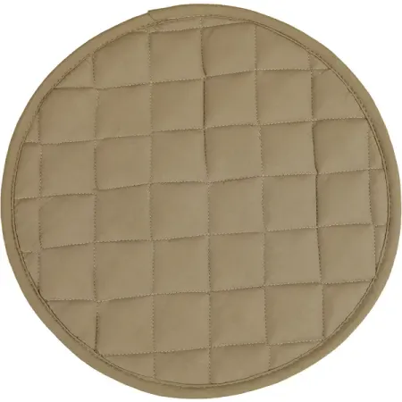 Подушка для стула Linen Way ø38 см цвет бежевый