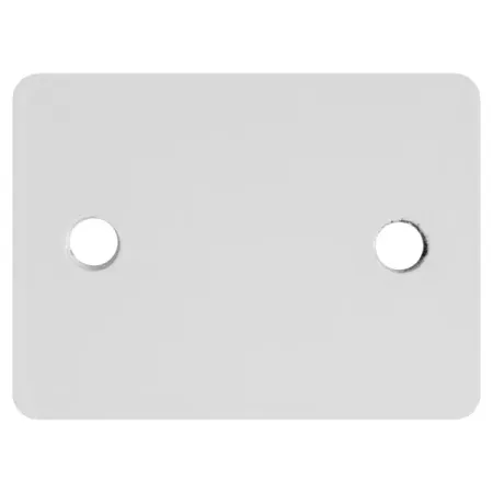 Соединитель для карниза двухрядный Base металл цвет белый