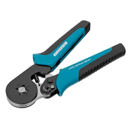 Клещи для обжима наконечников электропроводов Gross 17724