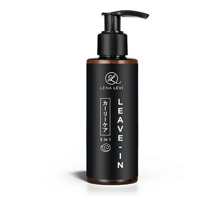 Гель для укладки волос LENA LEVI Несмываемый уход для кудрявых волос легкой фиксации LEAVE-IN 2 in 1 с муцином