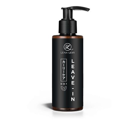 Гель для укладки волос LENA LEVI Несмываемый уход для кудрявых волос легкой фиксации LEAVE-IN 2 in 1 с протеинами риса ложка для риса кролик из пшеницы