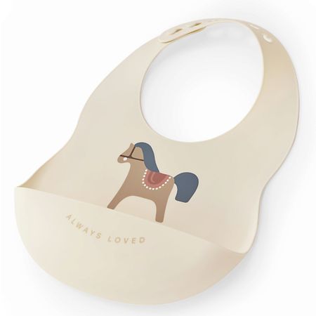 Нагрудник HAPPY BABY Нагрудный фартук силиконовый водонепроницаемый фартук lkqbbsz