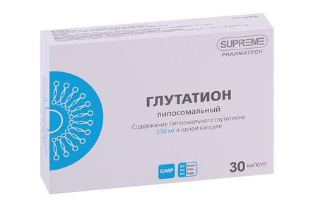 Глутатион SUPREME PHARMATECH липосомальный, 30 шт, капсулы